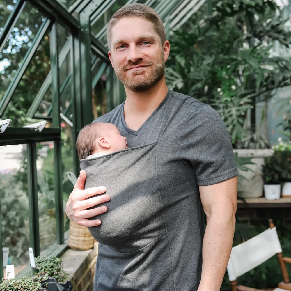 Lalabu dad shirt grey carrier XL